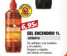 Oferta de Fuegonet - Gel Encendido por 6,95€ en Coinfer