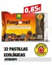 Oferta de Fuegonet - Pastillas Ecológicas por 0,85€ en Coinfer