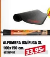 Oferta de Fuegonet - Alfombra Ignífuga XL por 33,95€ en Coinfer