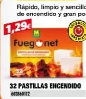 Oferta de Fuegonet - 32 Pastillas Encendido por 1,29€ en Coinfer