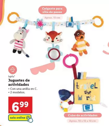 Oferta de Lupilu - Juguetes De Actividades por 6,99€ en Lidl