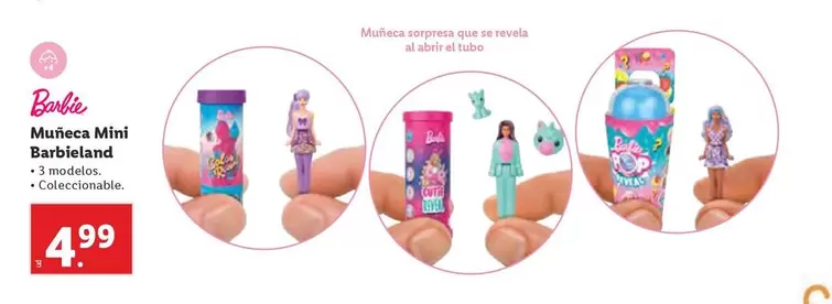 Oferta de Barbie - land - Muneca Mini por 4,99€ en Lidl