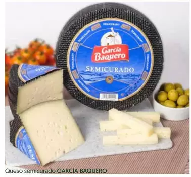 Oferta de García Baquero - Queso Semicurado en Hiper Usera