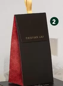 Oferta de 3252-6 Bolsa Regalo Color Negra Y Roja por 6,99€ en Cristian Lay