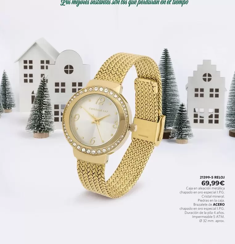 Oferta de 21399-5 RELOJ  por 69,99€ en Cristian Lay