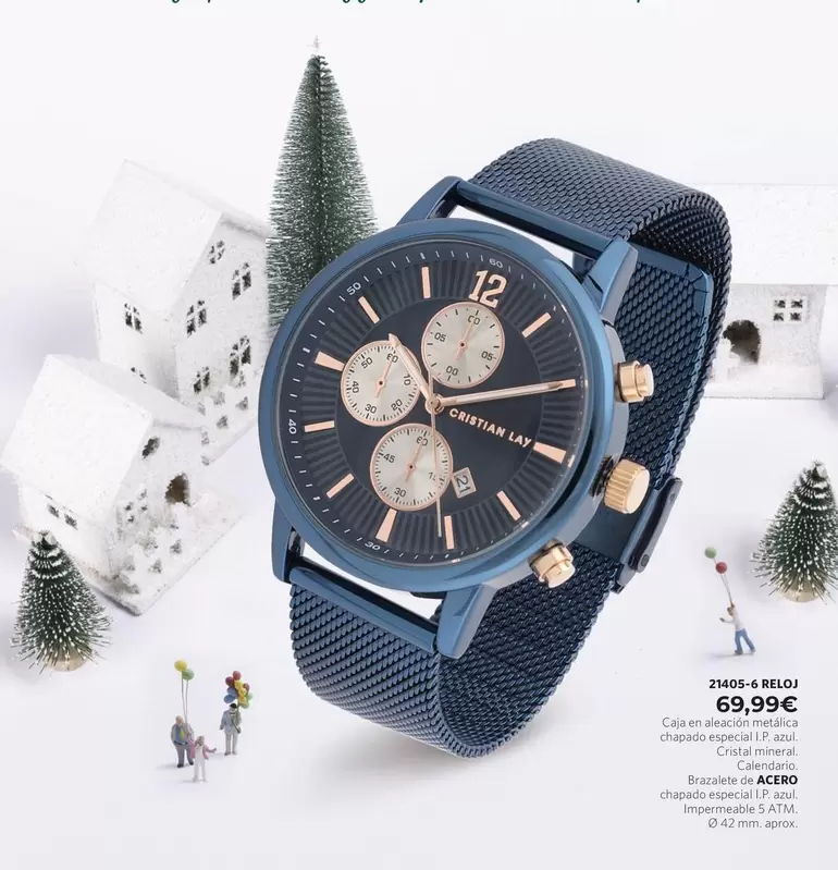 Oferta de 21405-6 RELOJ  por 69,99€ en Cristian Lay