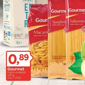 Oferta de Gourmet - Pasta por 0,89€ en Suma Supermercados