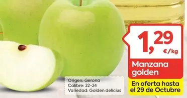 Oferta de Origen - Manzana Golden por 1,29€ en Suma Supermercados