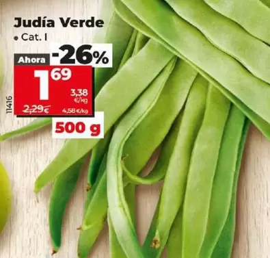 Oferta de Judía Verde por 1,69€ en Dia