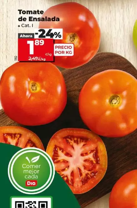 Oferta de Tomate De Ensalada por 1,89€ en Dia