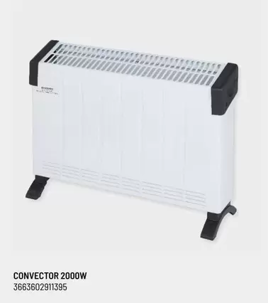 Oferta de  Convector 2000w en Brico Depôt