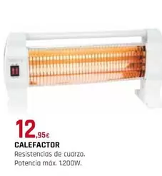 Oferta de Calefactor por 12,95€ en Tú Brico-Marian