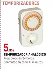 Oferta de Temporizador Analógico por 5,95€ en Tú Brico-Marian