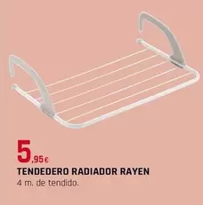 Oferta de Rayen - Tendedero Radiador por 5,95€ en Tú Brico-Marian