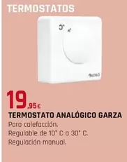 Oferta de Garza - Termostato Analógico por 19,95€ en Tú Brico-Marian