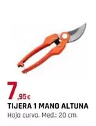 Oferta de Altuna - Tijera 1 Mano por 7,95€ en Tú Brico-Marian