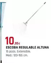 Oferta de Altuna - Escoba Regulable  por 10,95€ en Tú Brico-Marian