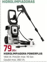 Oferta de Power plus - Hidrolimpiadora por 79,95€ en Tú Brico-Marian