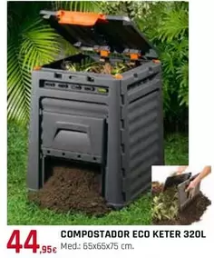 Oferta de Keter - Compostador Eco 320L por 44,95€ en Tú Brico-Marian