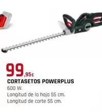 Oferta de Power Plus - Cortasetos por 99,95€ en Tú Brico-Marian