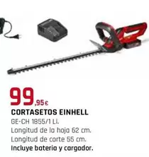 Oferta de Einhell - Cortasetos por 99,95€ en Tú Brico-Marian