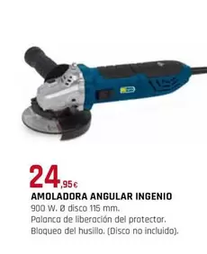 Oferta de Amoladora Angular Ingenio por 24,95€ en Tú Brico-Marian