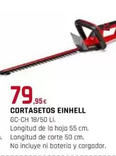 Oferta de Einhell - Cortasetos por 79,95€ en Tú Brico-Marian