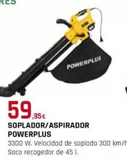 Oferta de Power Plus - Soplador/Aspirador por 59,95€ en Tú Brico-Marian