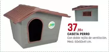 Oferta de Caseta Perro por 37,95€ en Tú Brico-Marian