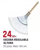 Oferta de Altuna - Escoba Regulable por 24,95€ en Tú Brico-Marian