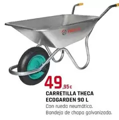 Oferta de Theca - Carretilla Ecogarden 90 L en Tú Brico-Marian