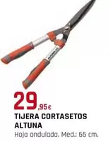 Oferta de Altuna - Tijera Cortasetos por 29,95€ en Tú Brico-Marian