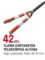 Oferta de Altuna - Tijera Cortasetos Telescopica por 42,95€ en Tú Brico-Marian