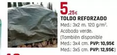 Oferta de Toldo Reforzado por 5,25€ en Tú Brico-Marian