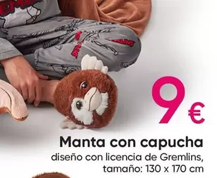 Oferta de Manta Con Capucha 9 en Pepco