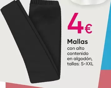 Oferta de Mallas Con Alto Contenido En Algodon por 4€ en Pepco