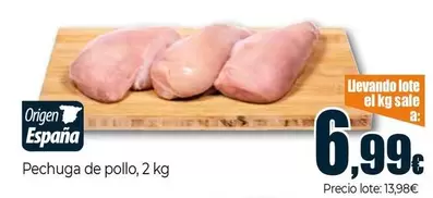 Oferta de Pechuga De Pollo por 6,99€ en Unide Market