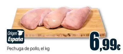 Oferta de Pechuga De Pollo por 6,99€ en Unide Market