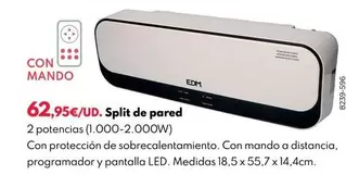 Oferta de Split De Pared por 62,95€ en BricoCentro