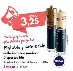 Oferta de QS - Sellador Para Madera Dispertec M6 por 3,25€ en BricoCentro