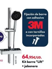 Oferta de Kit Barra "Lift" + Jabonera por 64,95€ en BricoCentro