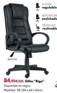 Oferta de Sillon "Riga" por 84,95€ en BricoCentro