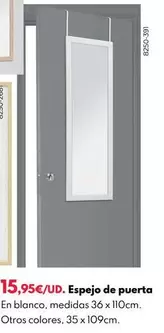 Oferta de Espejo De Puerta por 15,95€ en BricoCentro