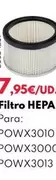 Oferta de Filtro Hepa por 7,95€ en BricoCentro