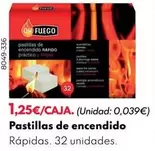 Oferta de Pastillas De Encendido por 1,25€ en BricoCentro