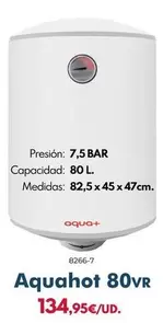 Oferta de Aquahot 80VR por 134,95€ en BricoCentro