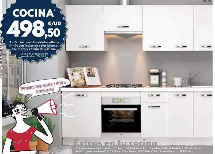 Oferta de Cocina por 498,5€ en BricoCentro