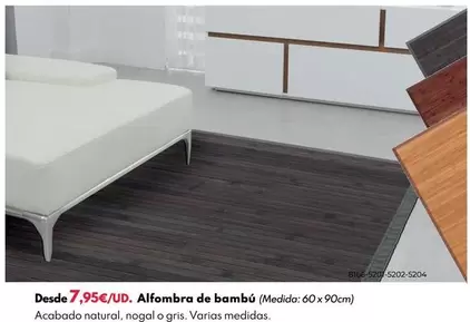 Oferta de Alfombra De Bambu por 7,95€ en BricoCentro