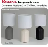 Oferta de Lámpara De Mesa por 16,95€ en BricoCentro