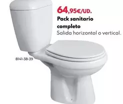 Oferta de Pack Sanitario Completo por 64,95€ en BricoCentro